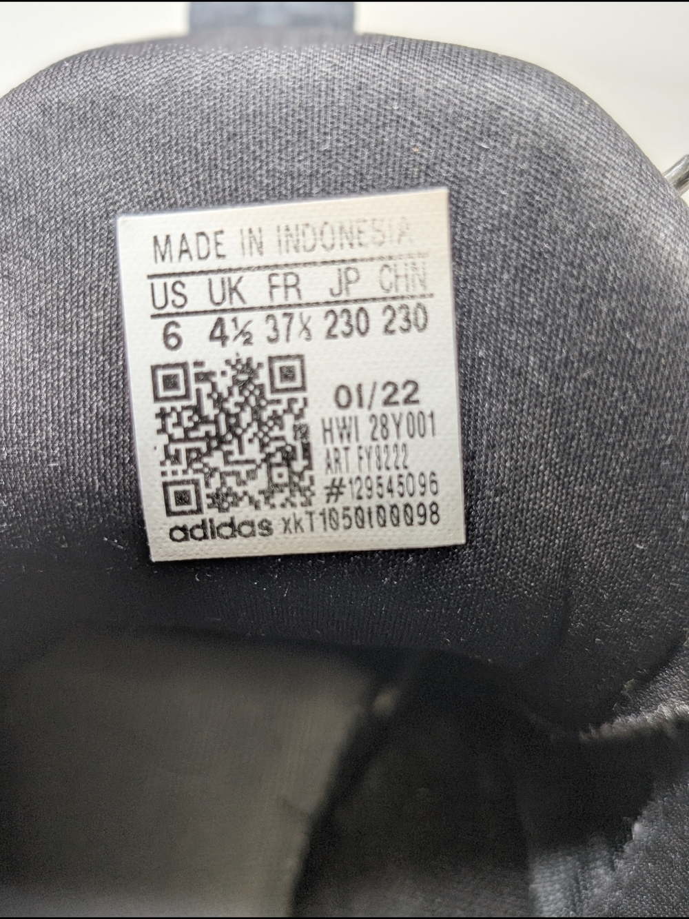 Adidas Women's Puremotion Cloudfoam Running Shoes Grey Black Size 6 - Picture 8 of 9
